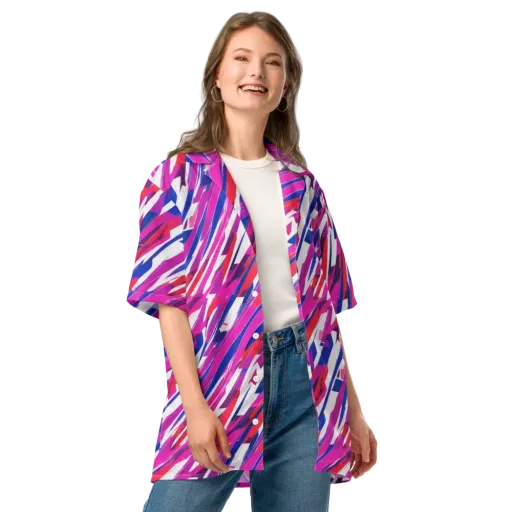 Prismatic Break on a Button Shirt