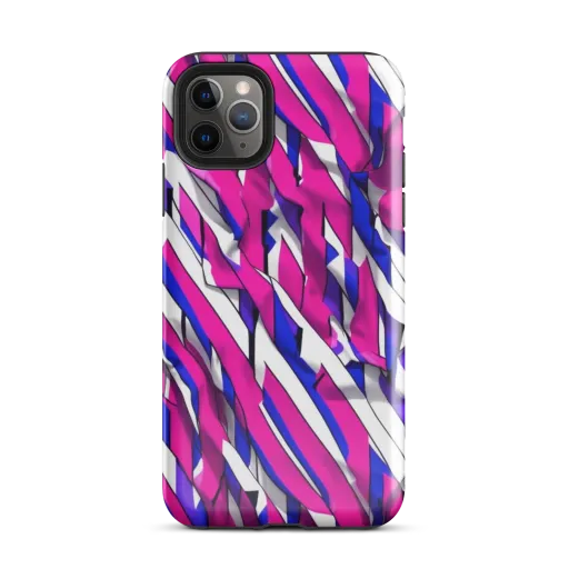 Chromatic Slash on a Tough Case for iPhone®
