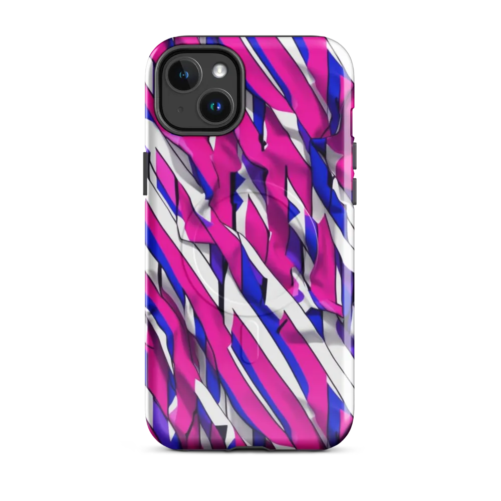Chromatic Slash on MagSafe Tough Case for iPhone® — Front