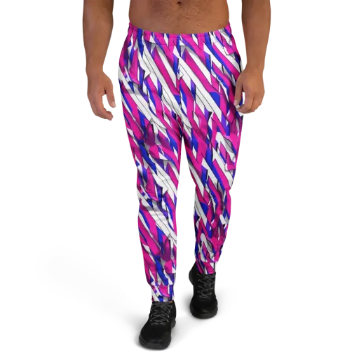 Chromatic Slash on a Men's Joggers