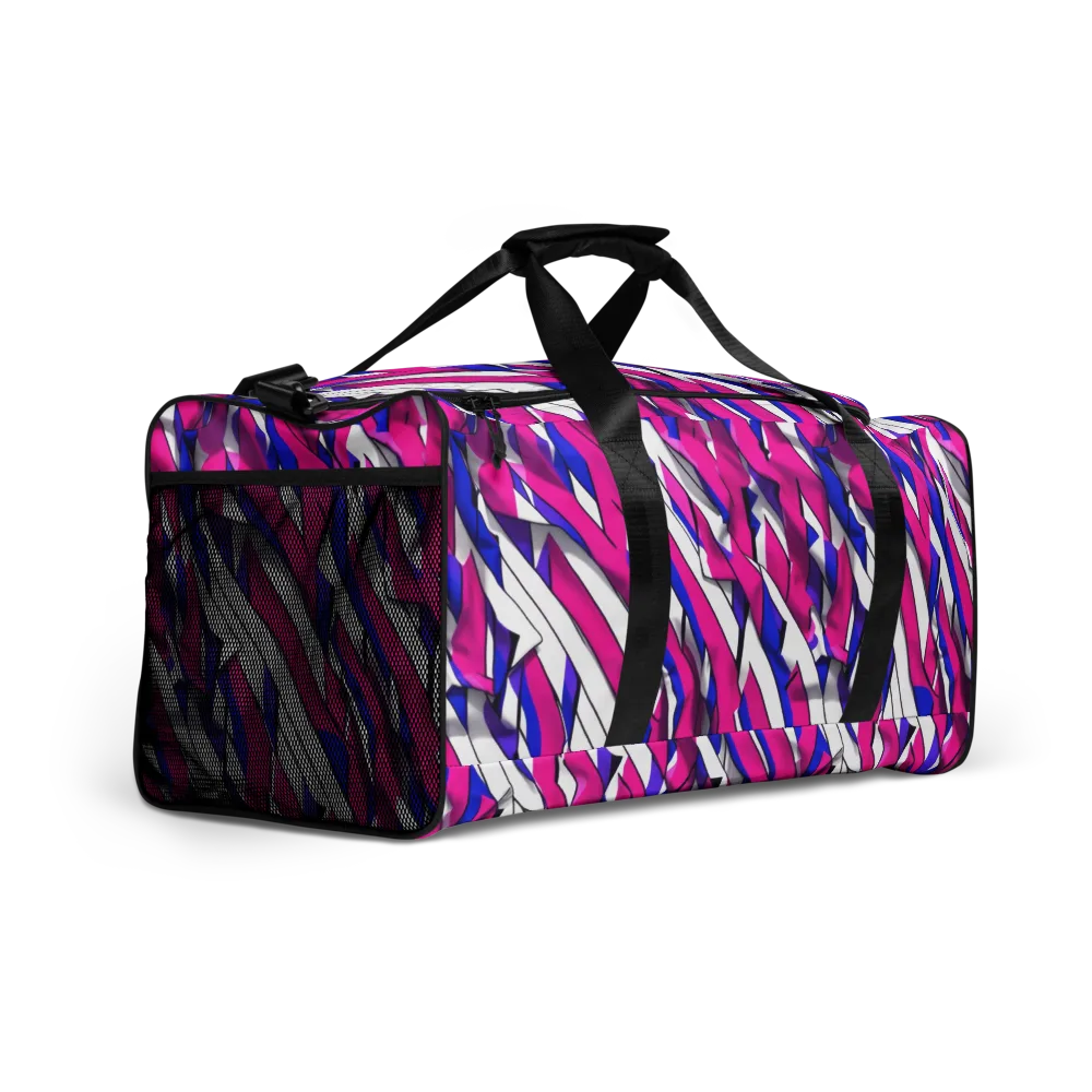 Chromatic Slash on Duffle Bag — Right Front