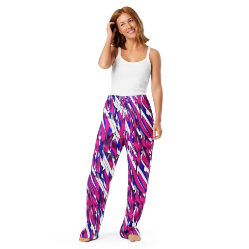 Chromatic Slash on a Women's Pajama Pants