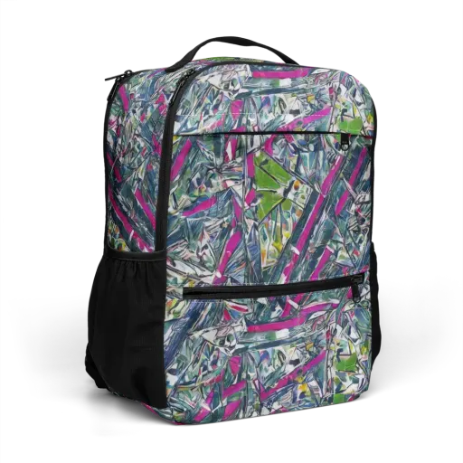 Jewel Distortion on a Utility Backpack