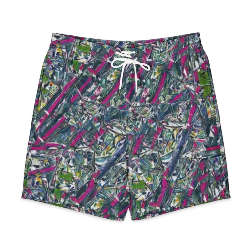 Jewel Distortion on a Men's Board Shorts