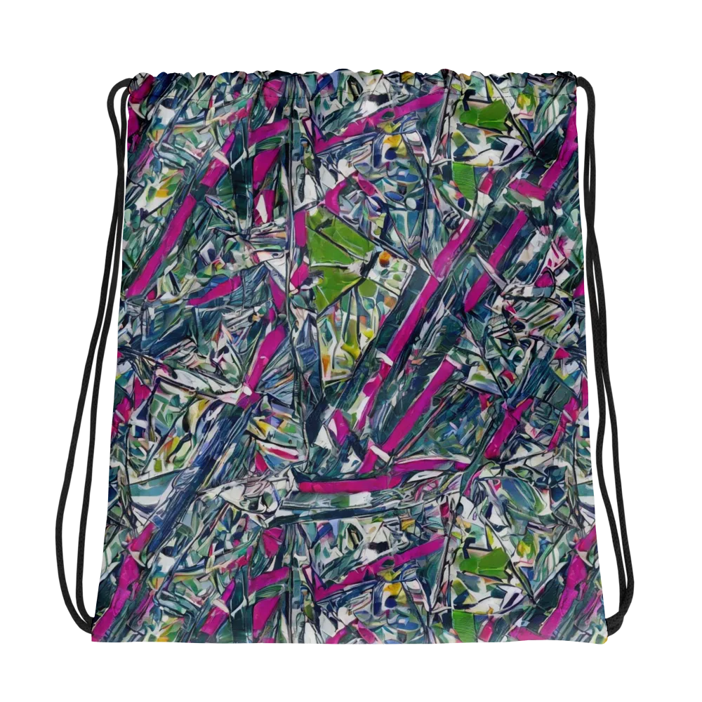 Jewel Distortion on Drawstring Bag — Photo