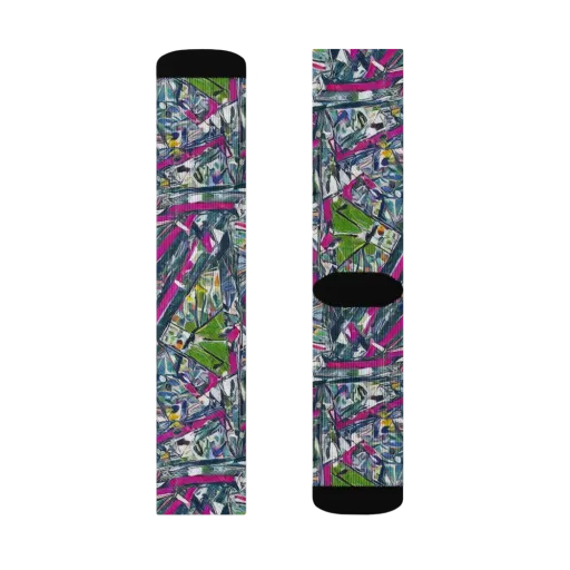Jewel Distortion on a Socks