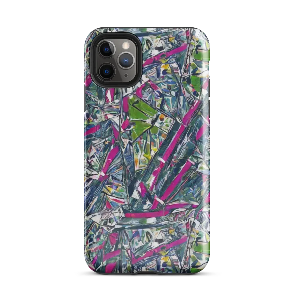 Jewel Distortion on Tough Case for iPhone® — Front