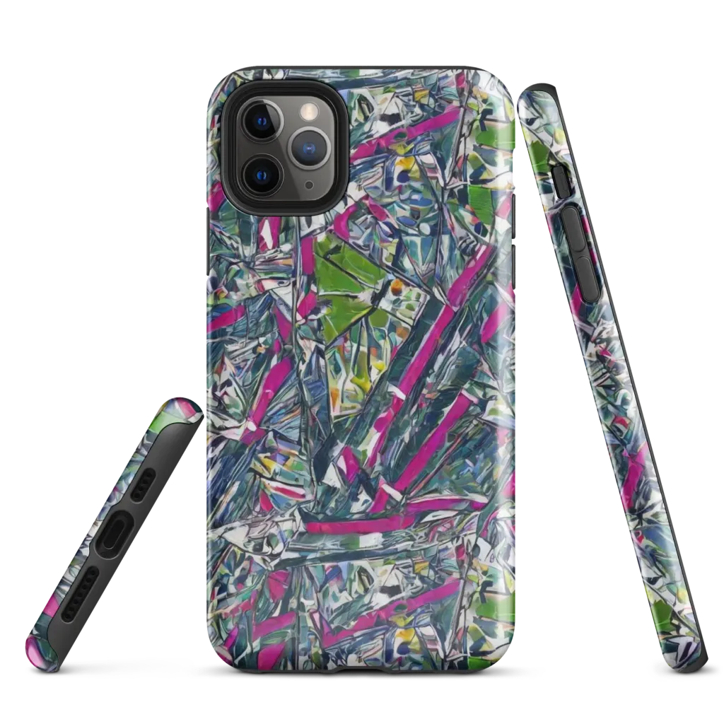 Jewel Distortion on Tough Case for iPhone® — Front