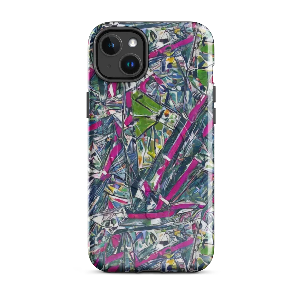 Jewel Distortion on MagSafe Tough Case for iPhone® — Front