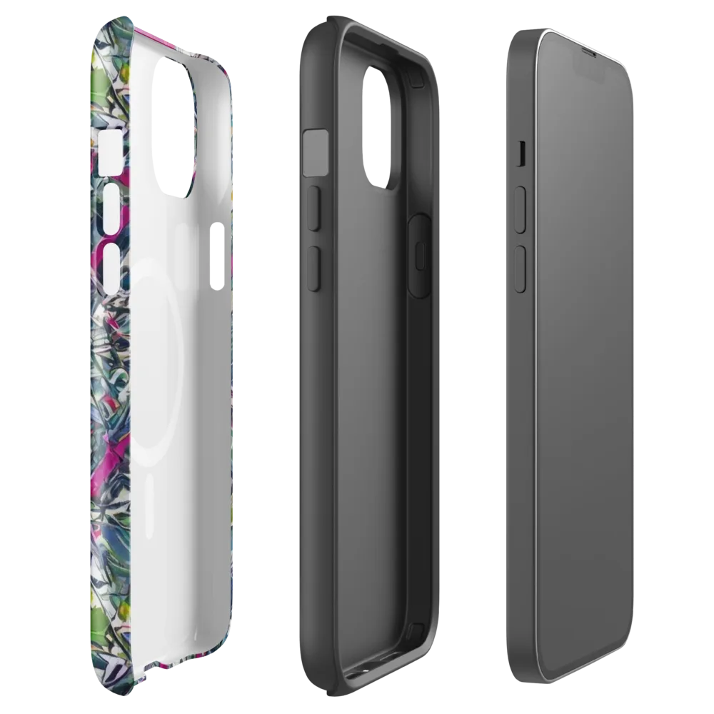 Jewel Distortion on MagSafe Tough Case for iPhone® — Front