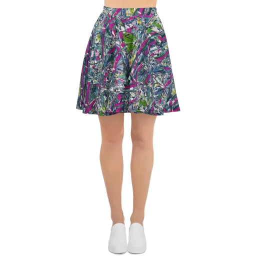 Jewel Distortion on a Skater Skirt