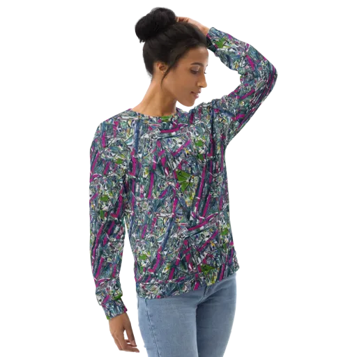 Jewel Distortion on a Sweatshirt