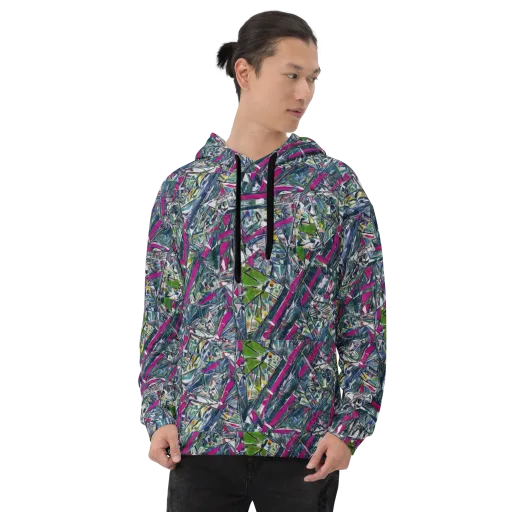 Jewel Distortion on a Hoodie