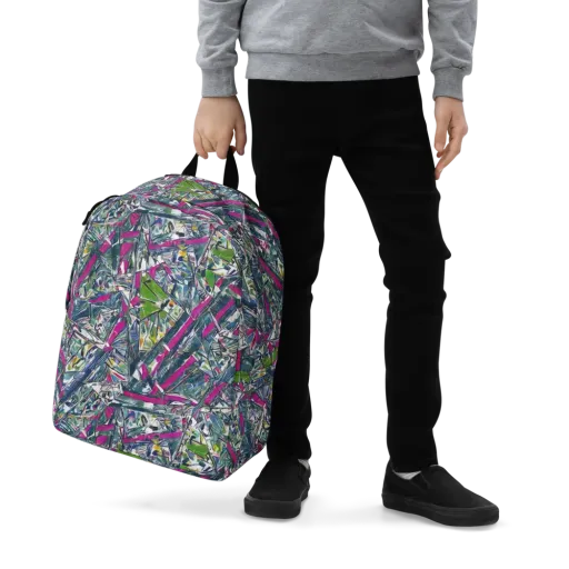 Jewel Distortion on a Minimalist Backpack