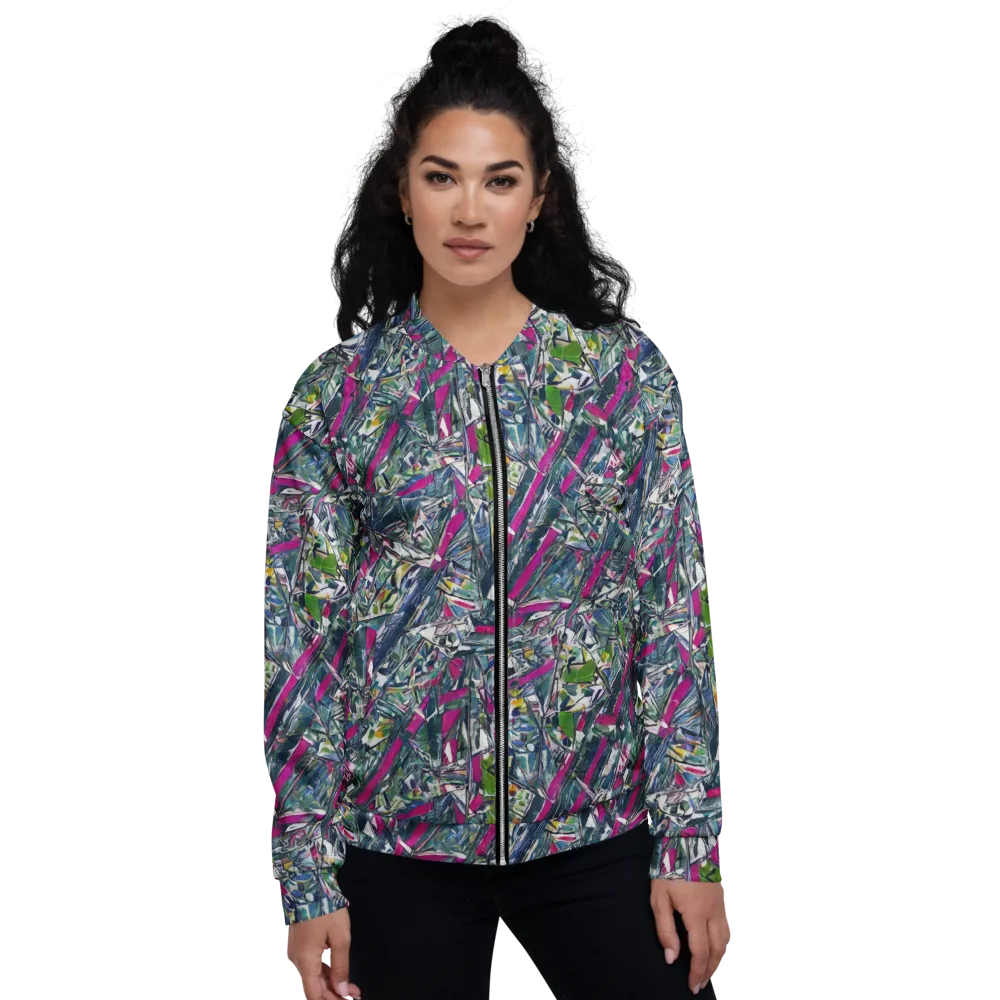 Jewel Distortion on Bomber Jacket — Front