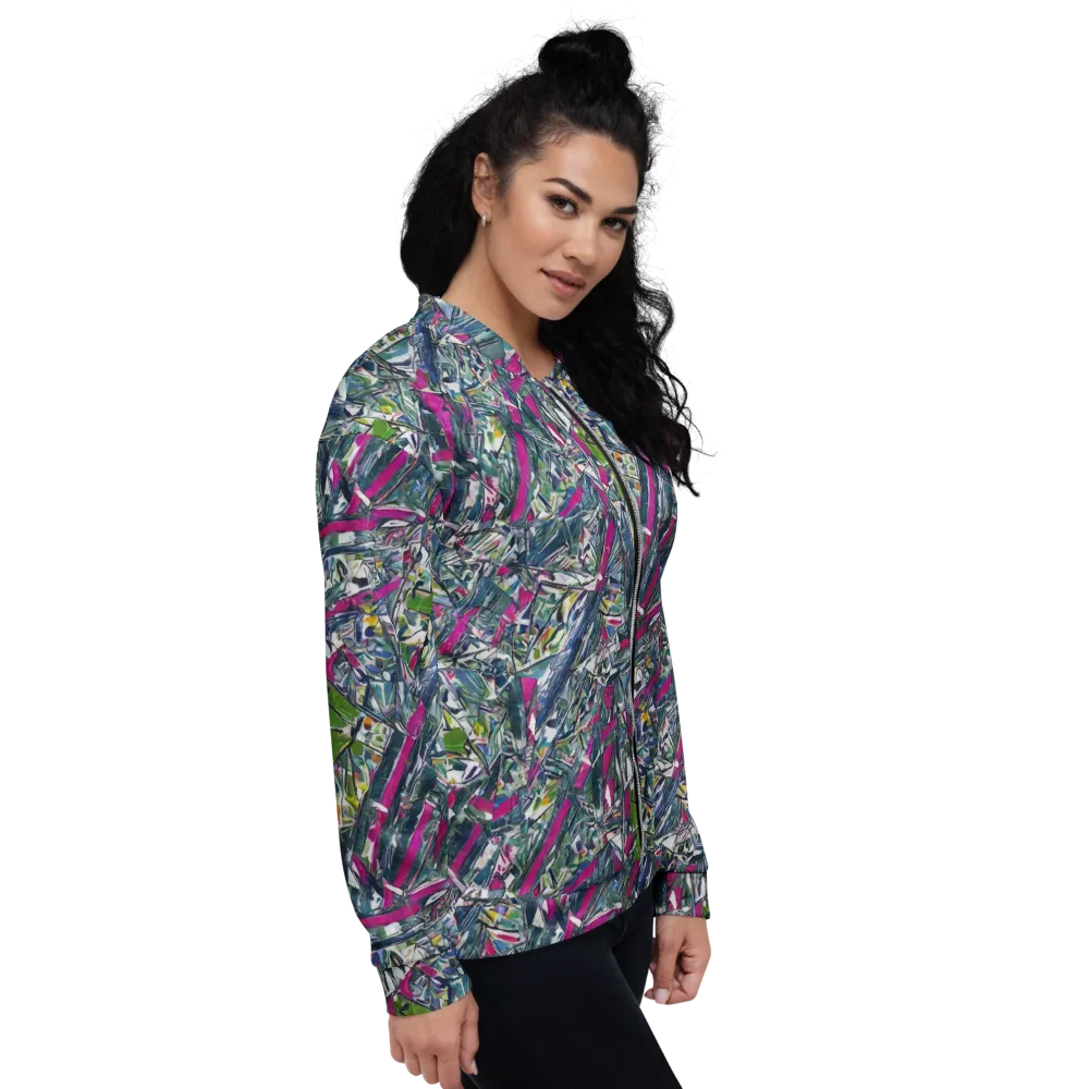 Jewel Distortion on Bomber Jacket — Right