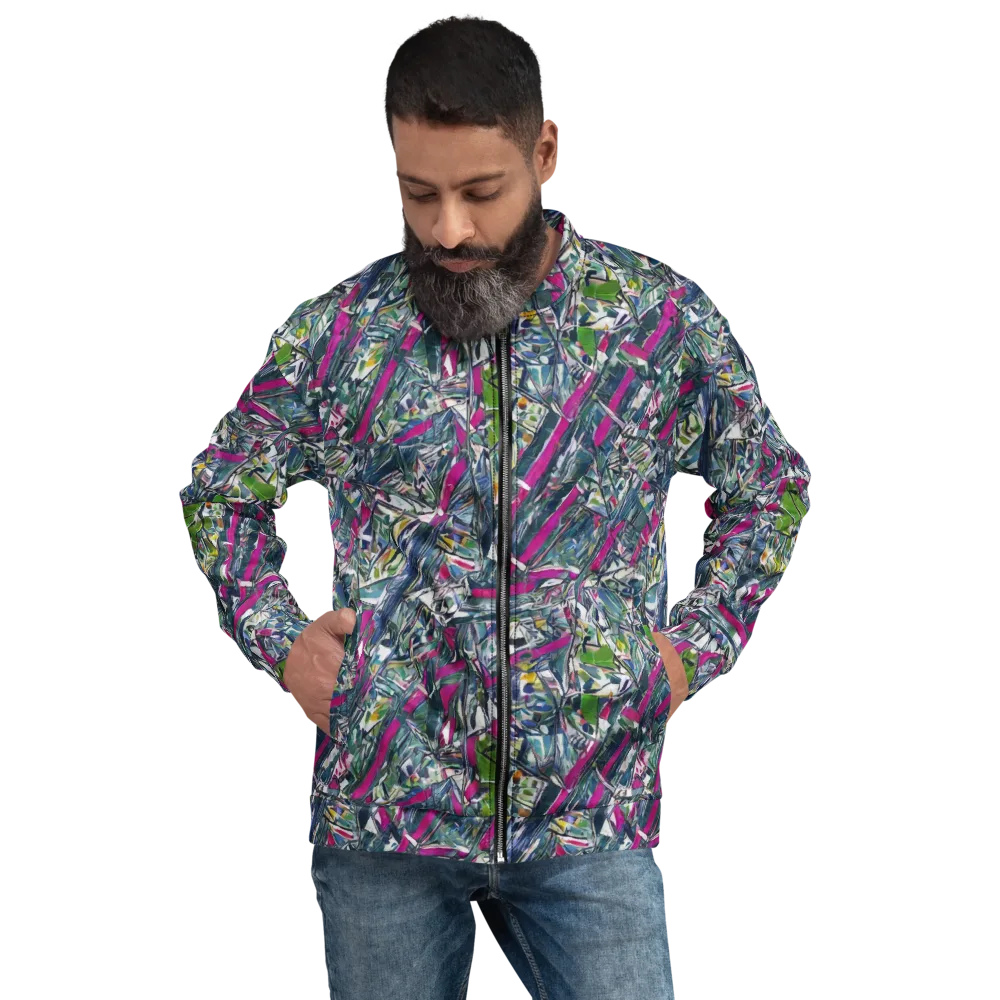 Jewel Distortion on Bomber Jacket — Front
