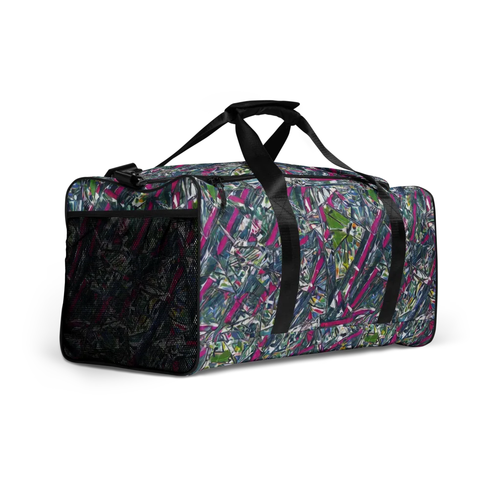Jewel Distortion on Duffle Bag — Right Front