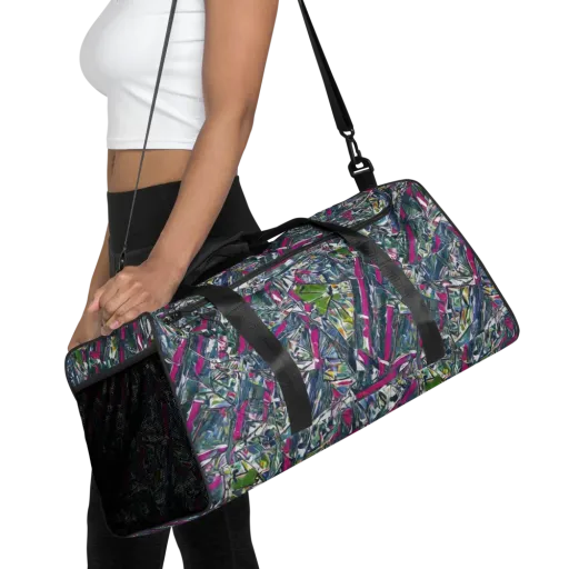 Jewel Distortion on a Duffle Bag