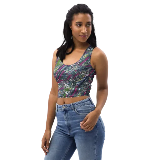 Jewel Distortion on a Crop Top