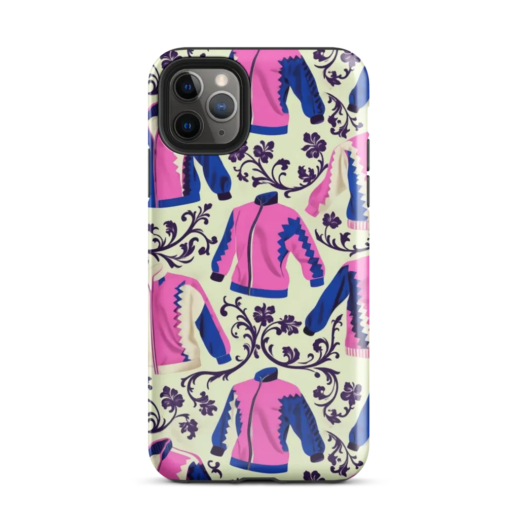 Neon Folklore on Tough Case for iPhone® — Front