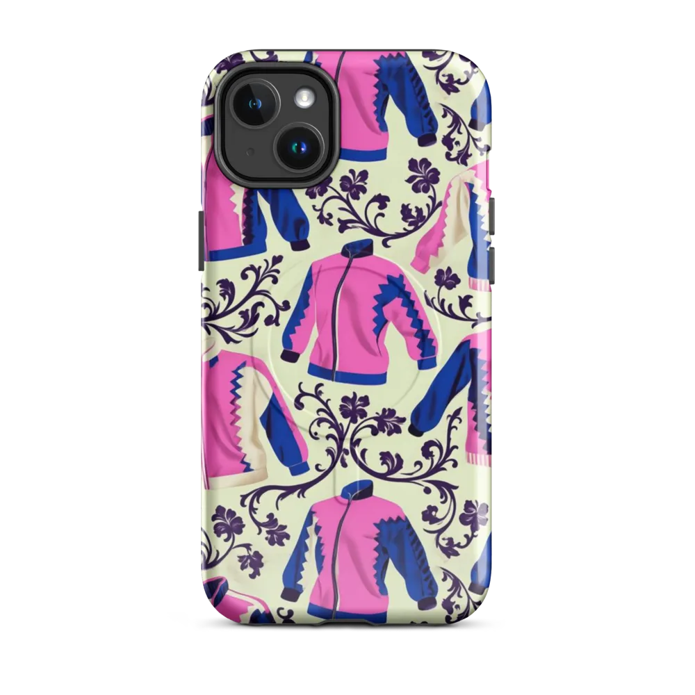Neon Folklore on MagSafe Tough Case for iPhone® — Front