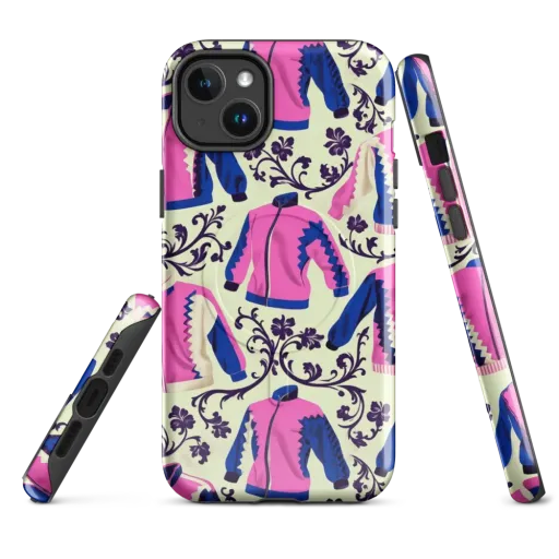 Neon Folklore on a MagSafe Tough Case for iPhone®