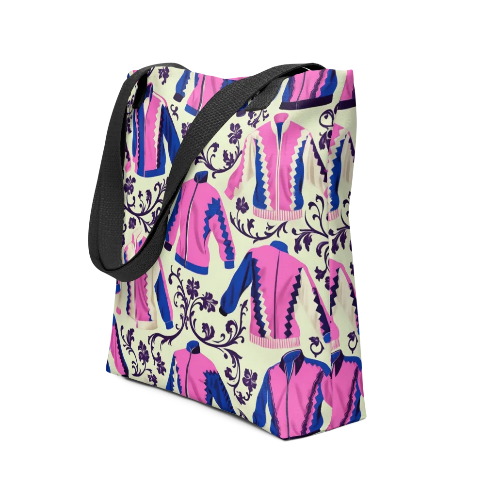 Neon Folklore on Tote Bag — Front