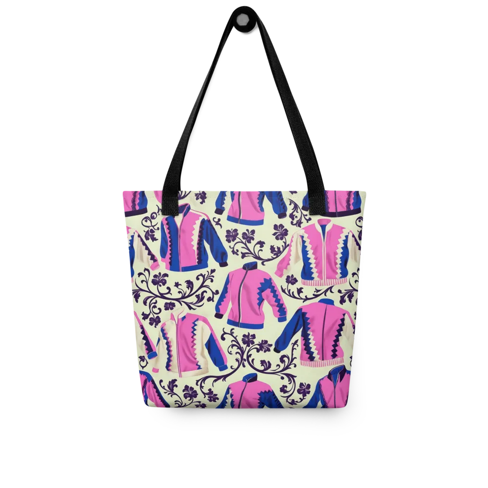 Neon Folklore on Tote Bag — Front
