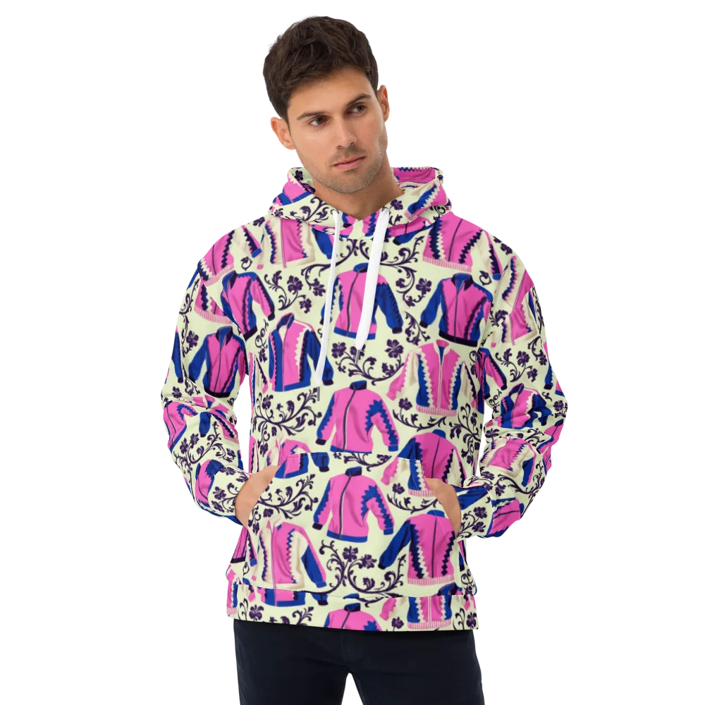 Neon Folklore on Hoodie — Front