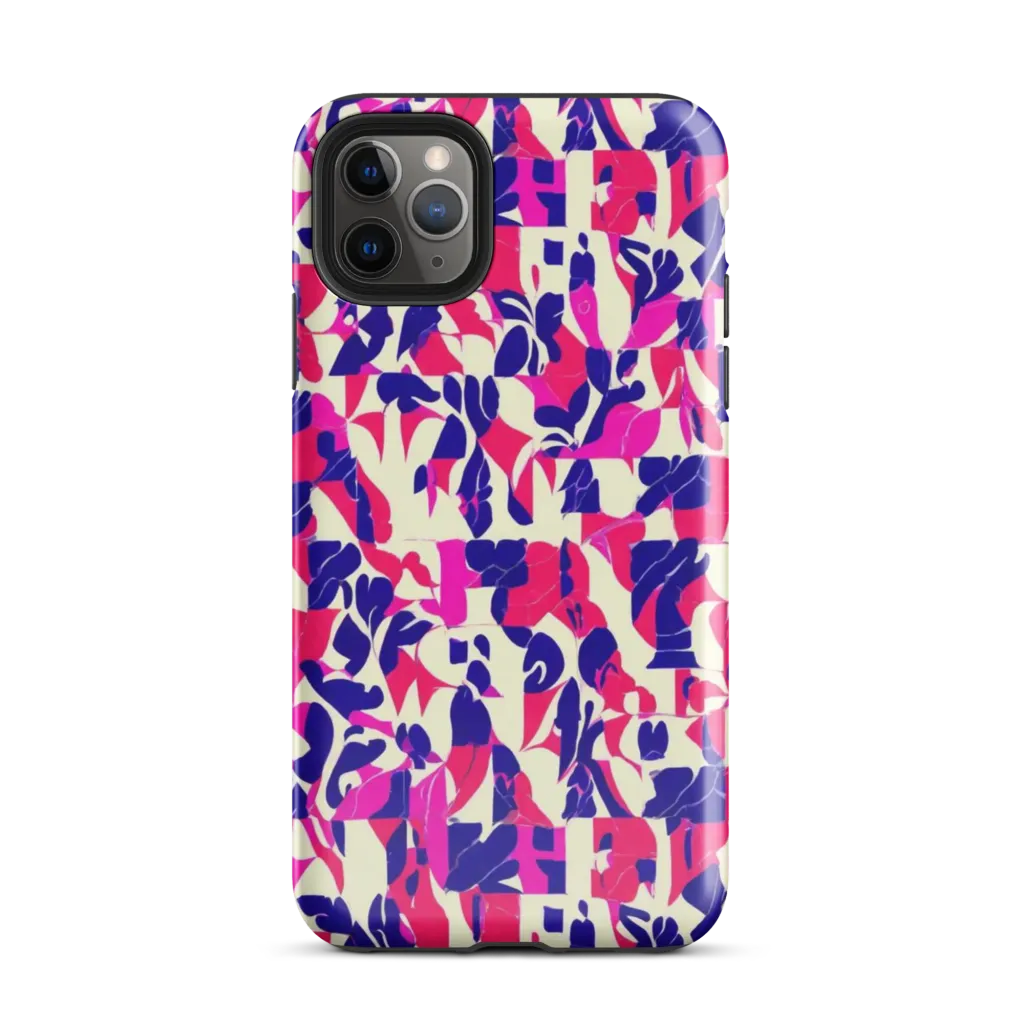 Midnight Fuchsia on Tough Case for iPhone® — Front