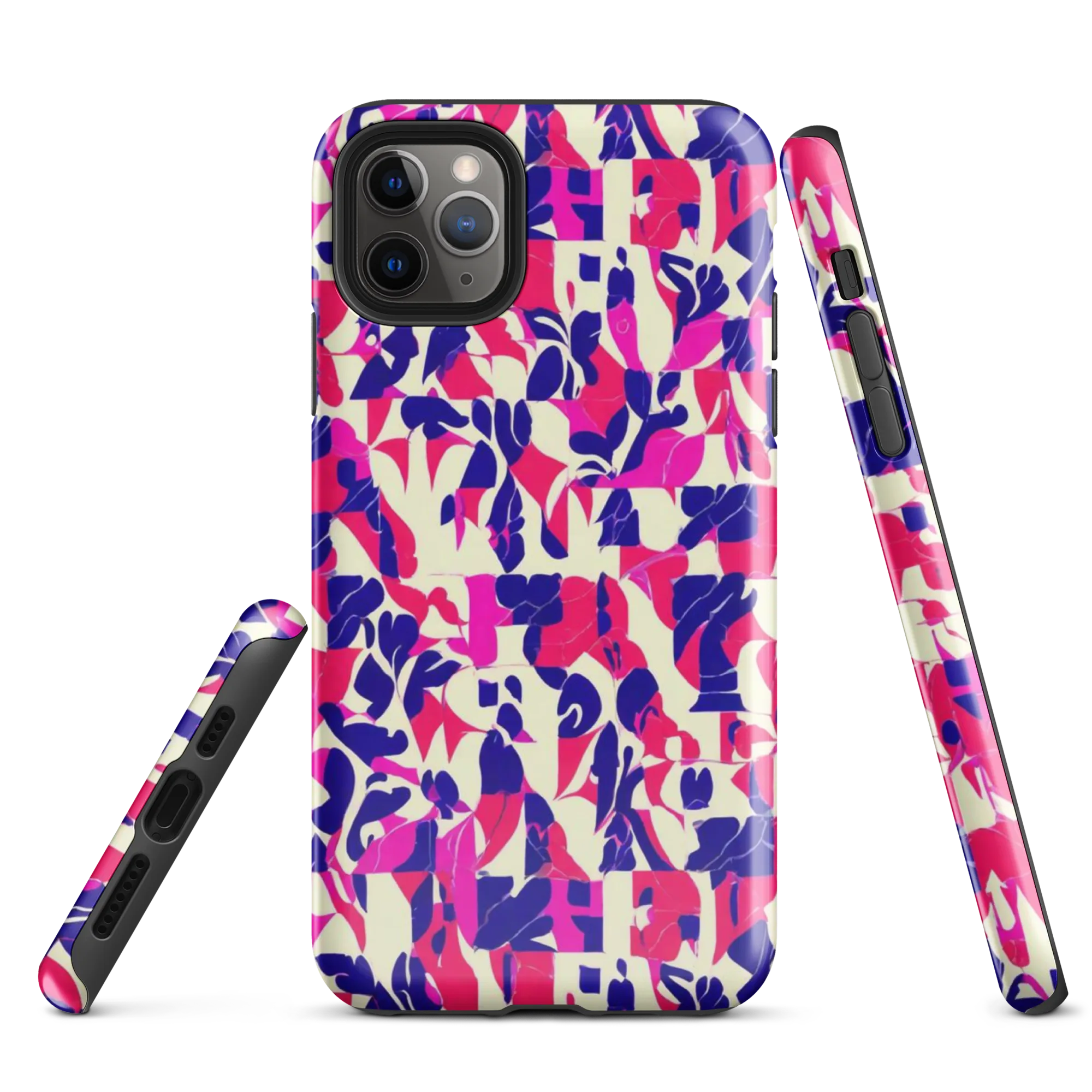 Midnight Fuchsia on Tough Case for iPhone® — Front