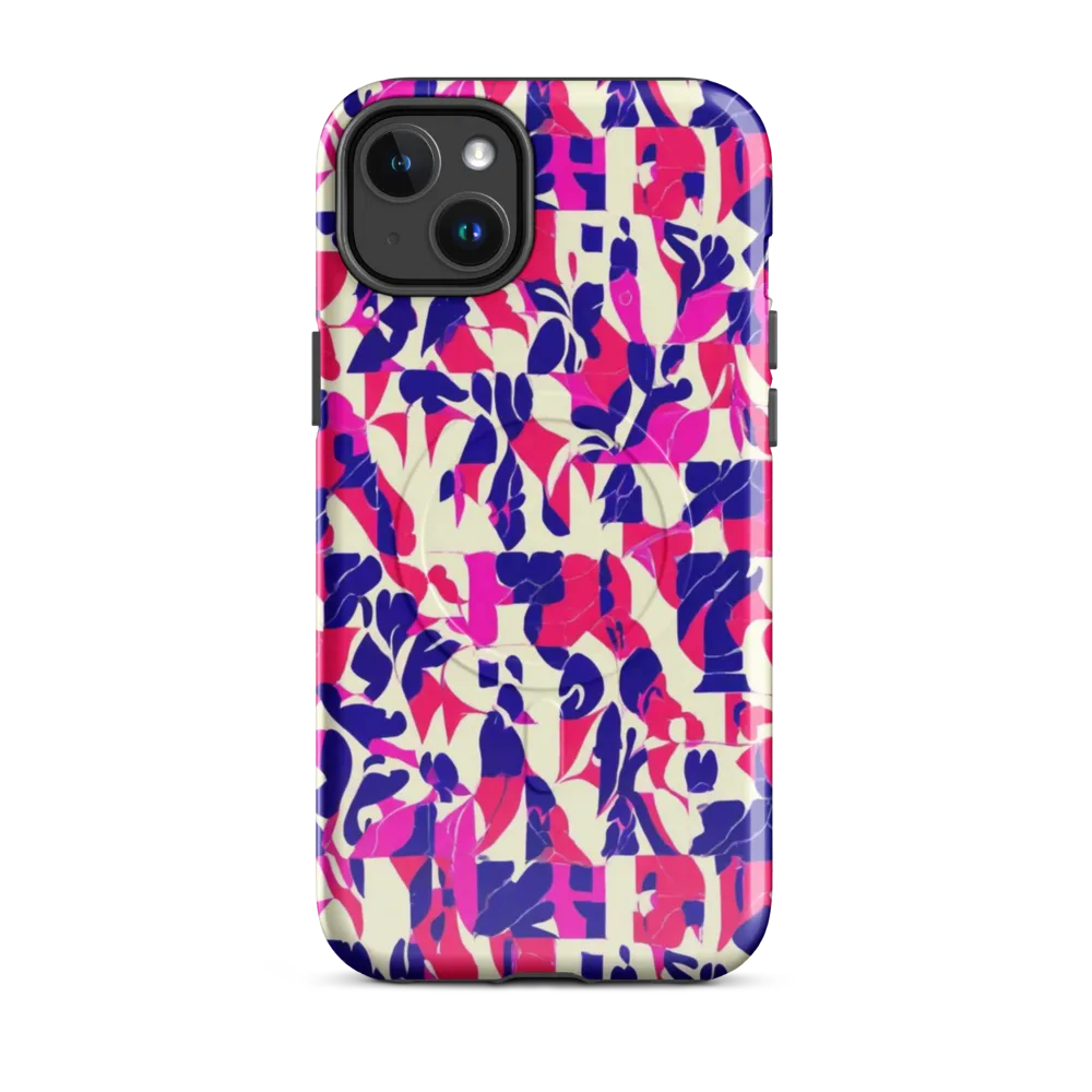 Midnight Fuchsia on MagSafe Tough Case for iPhone® — Front