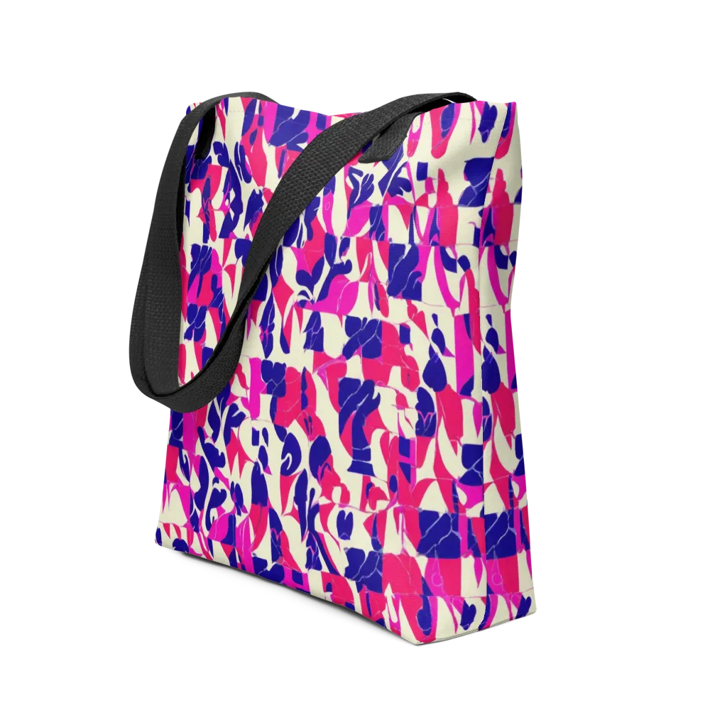 Midnight Fuchsia on Tote Bag — Front