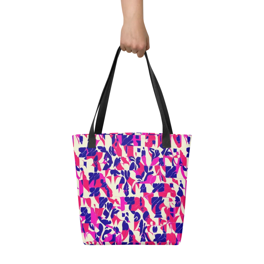 Midnight Fuchsia on Tote Bag — Front