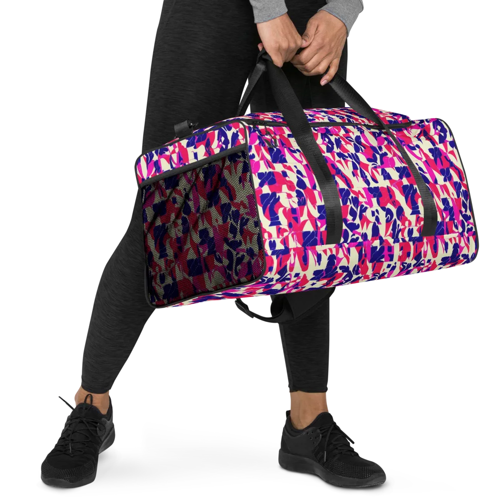 Midnight Fuchsia on Duffle Bag — Right Front