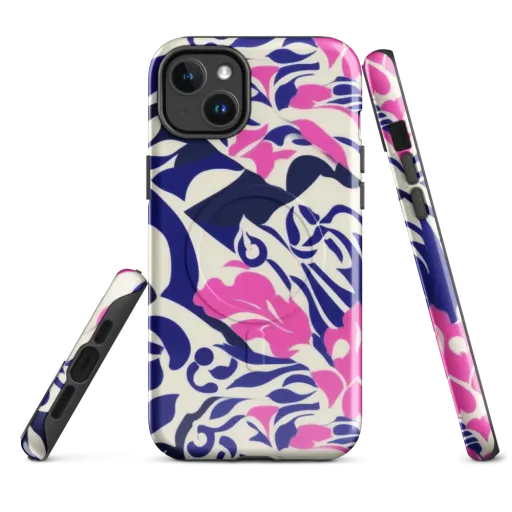 Neon Garden Rhapsody on a MagSafe Tough Case for iPhone®
