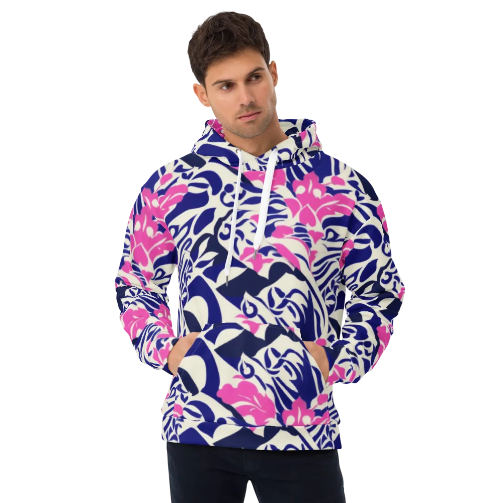 Neon Garden Rhapsody on Hoodie — Front