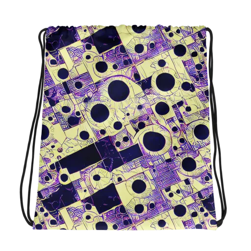 Solar Blueprint on a Drawstring Bag