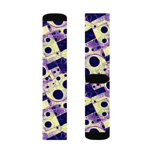 Solar Blueprint on a Socks