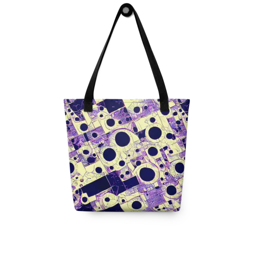 Solar Blueprint on a Tote Bag