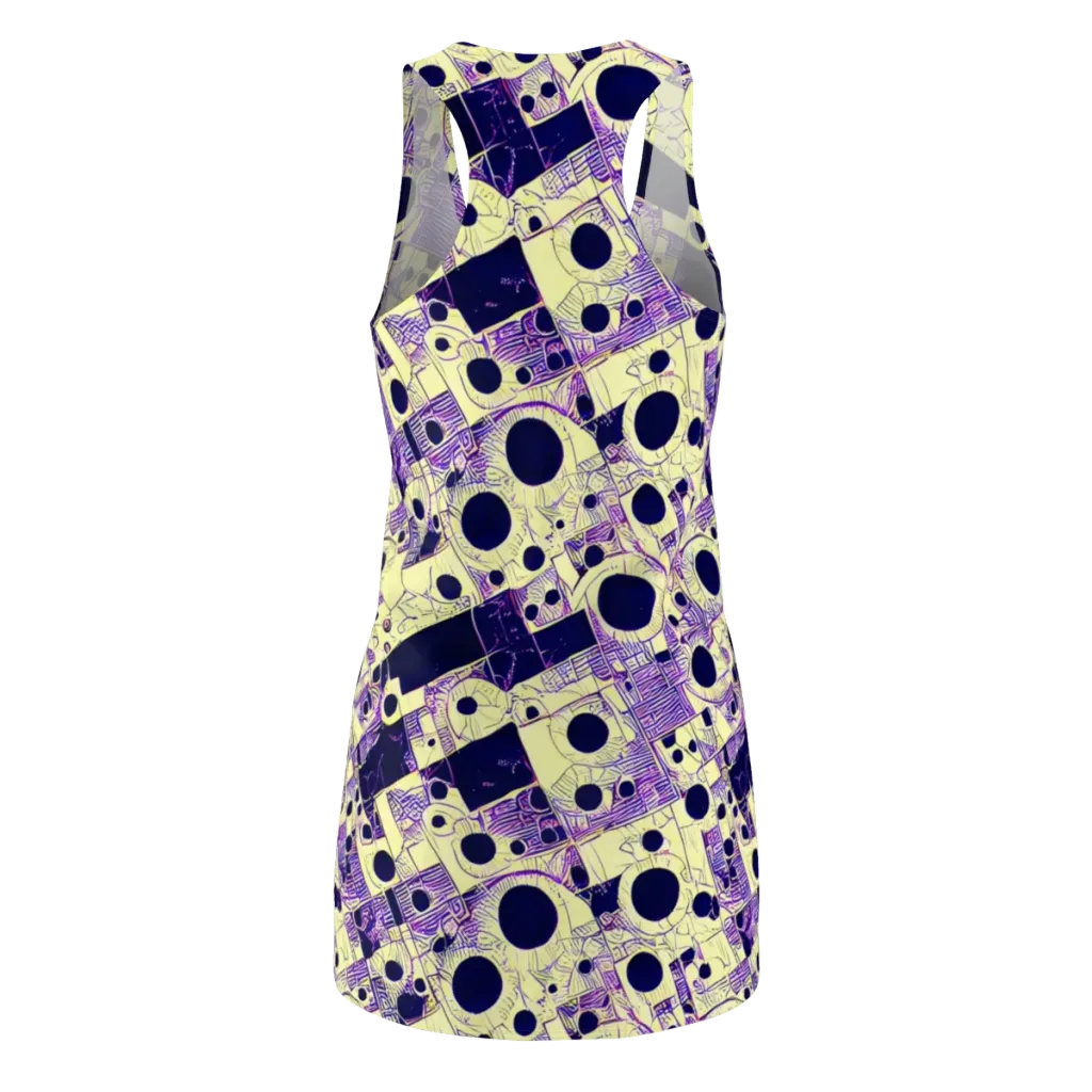Solar Blueprint on Racerback Dress — Back