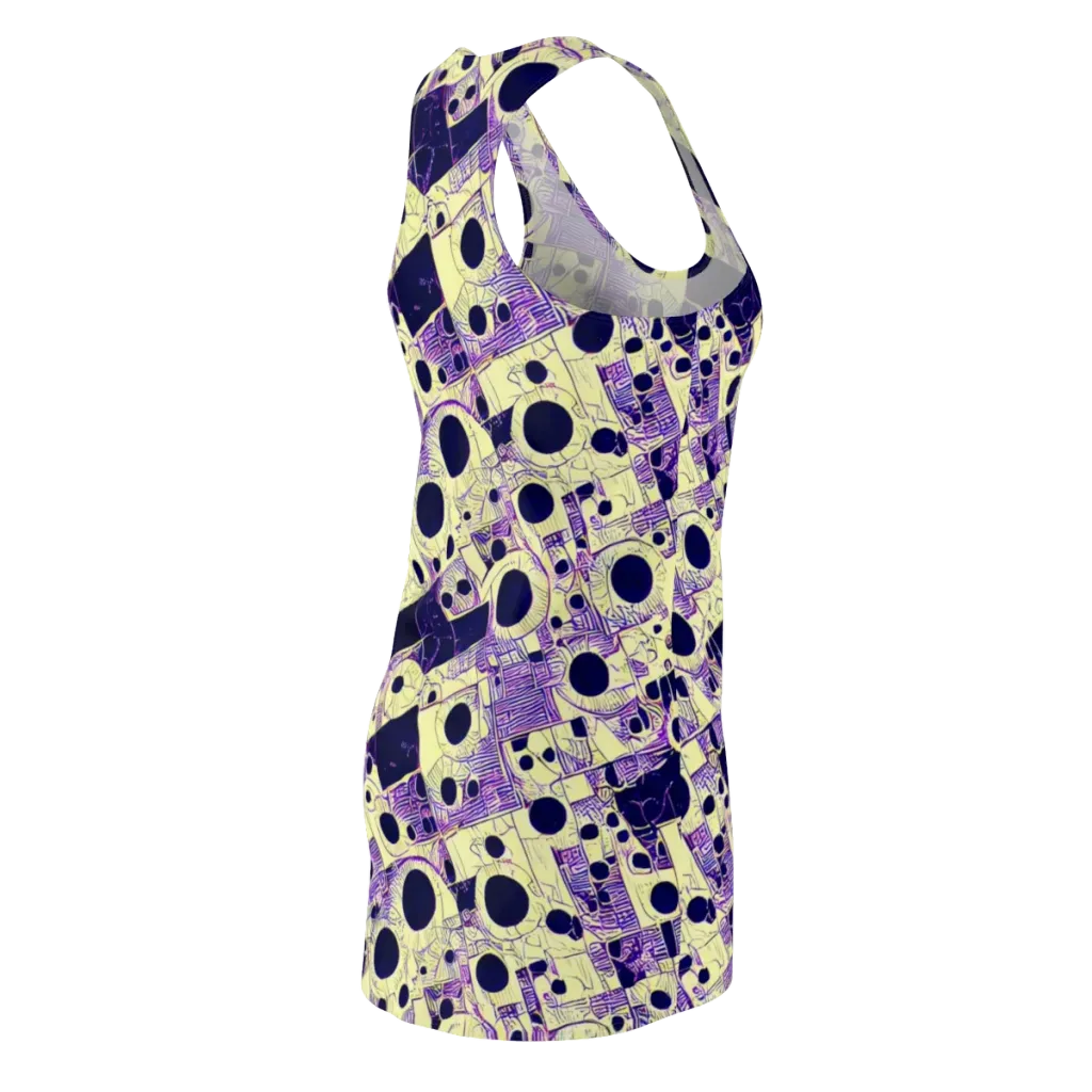 Solar Blueprint on Racerback Dress — Back Side