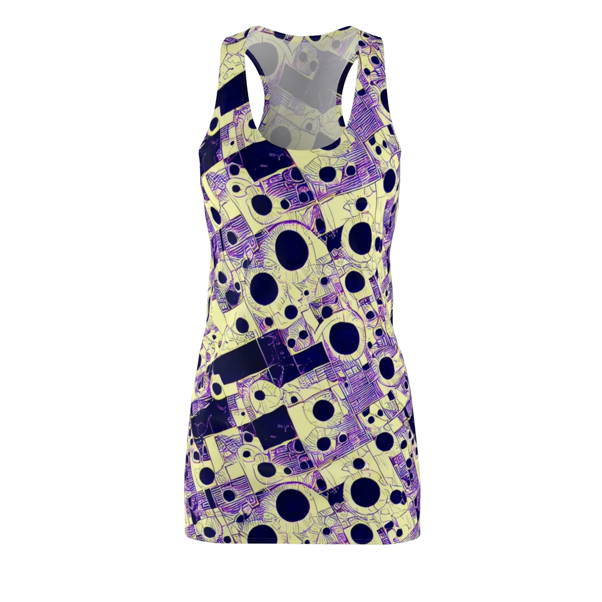 Solar Blueprint on Racerback Dress — Front