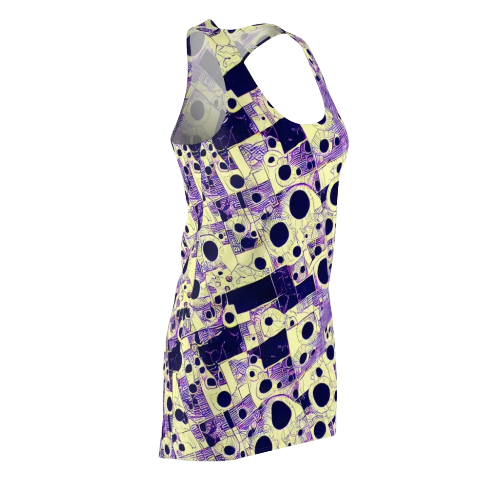 Solar Blueprint on Racerback Dress — Front Side