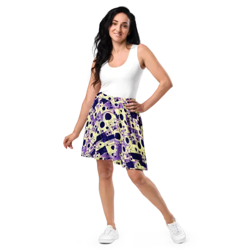 Solar Blueprint on a Skater Skirt