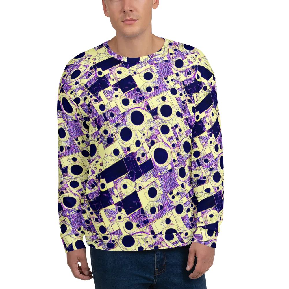 Solar Blueprint on Sweatshirt — Front