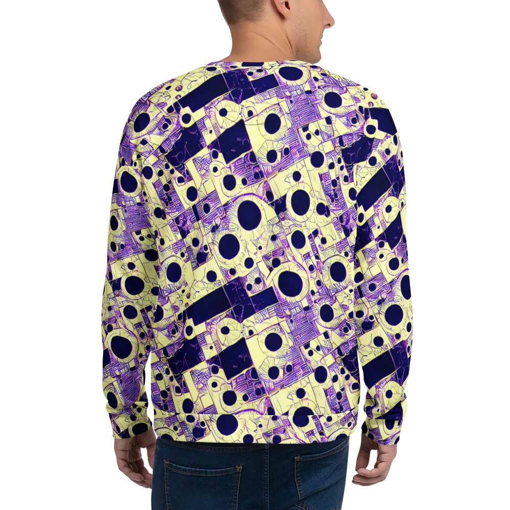 Solar Blueprint on Sweatshirt — Back