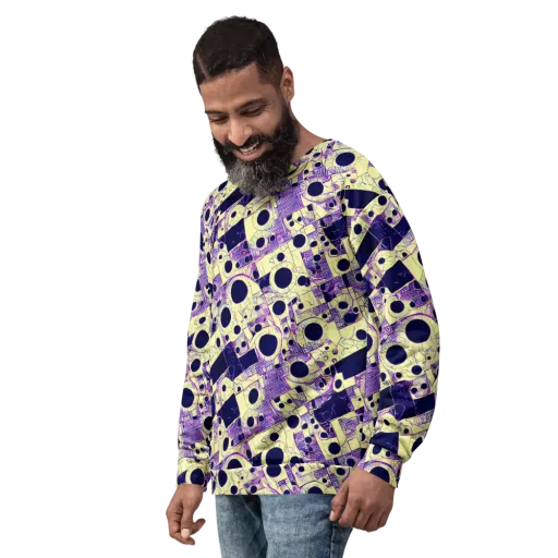 Solar Blueprint on a Sweatshirt