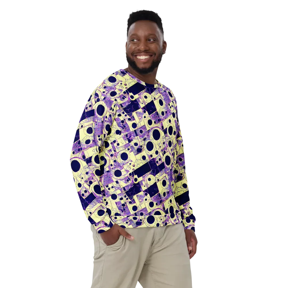 Solar Blueprint on Sweatshirt — Front